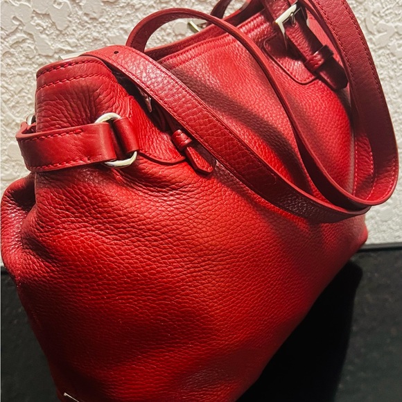 💫💫💯BEAUTIFUL VINTAGE 🛍️🛍️PRADA 🛍️🛍️Camel Vitello Diane Leather Bag💫💫💫 - Picture 16 of 16